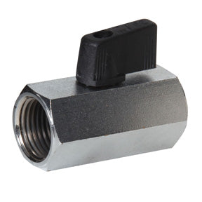 CBV-25NL | 1/4" FPT Lead Free Mini Ball Valve 450 PSI CWP 150 WSP