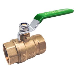 F600-50NL | 1/2" FPT Lead-Free Brass Ball Valve 600 PSI