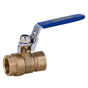 F600-125NL | 1-1/4" FPT Lead-Free Brass Ball Valve 600 PSI