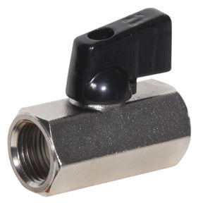 DCBV-38 | 3/8" FPT Mini Ball Valve 600 PSI CWP 150 WSP