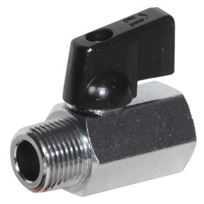 DCMV-25 | 1/4" MPT x FPT Mini Ball Valve 600 PSI CWP 150 WSP