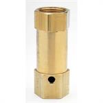 CLB50P | 1/2" FPT In-Line Vertical Check Valve 20 SCFM