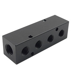 AM38-254 | Manifold 3/8" FPT Inlet X (4) 1/4" FPT Outlets