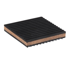 CP6X6 | 6" x 6" Cork/Rubber Vibration Pad