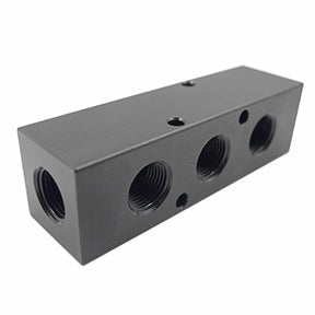 M38-253 | Manifold 3/8" FPT Inlet X (3) 1/4" FPT Outlets